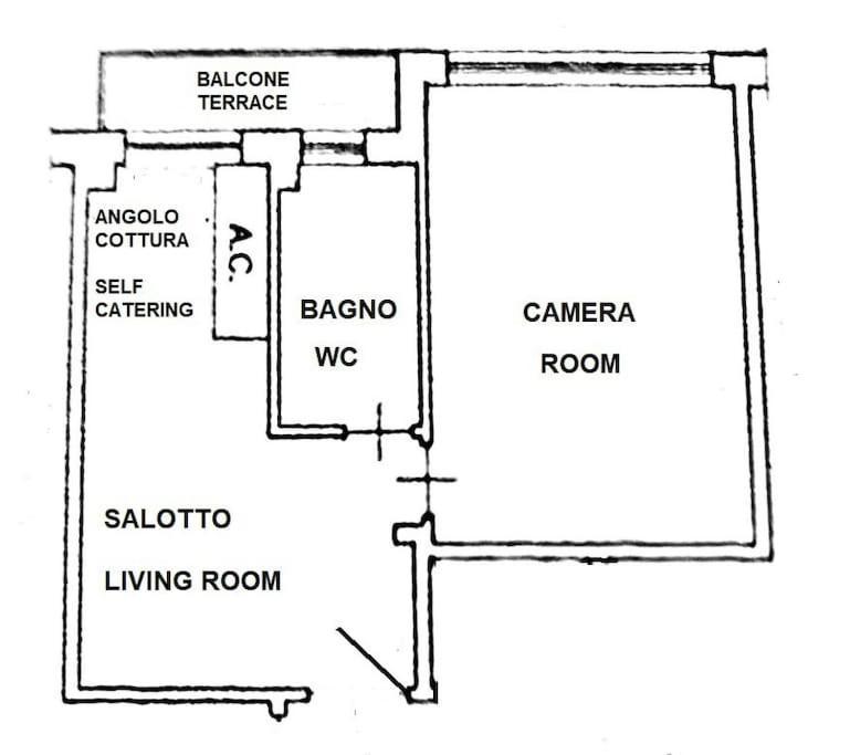 La Casa Di Marilu Vicino A Trastevere Сasa de vacaciones *